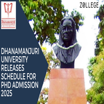 Dhanamanjuri University Releases Schedule For PhD Admission 2025